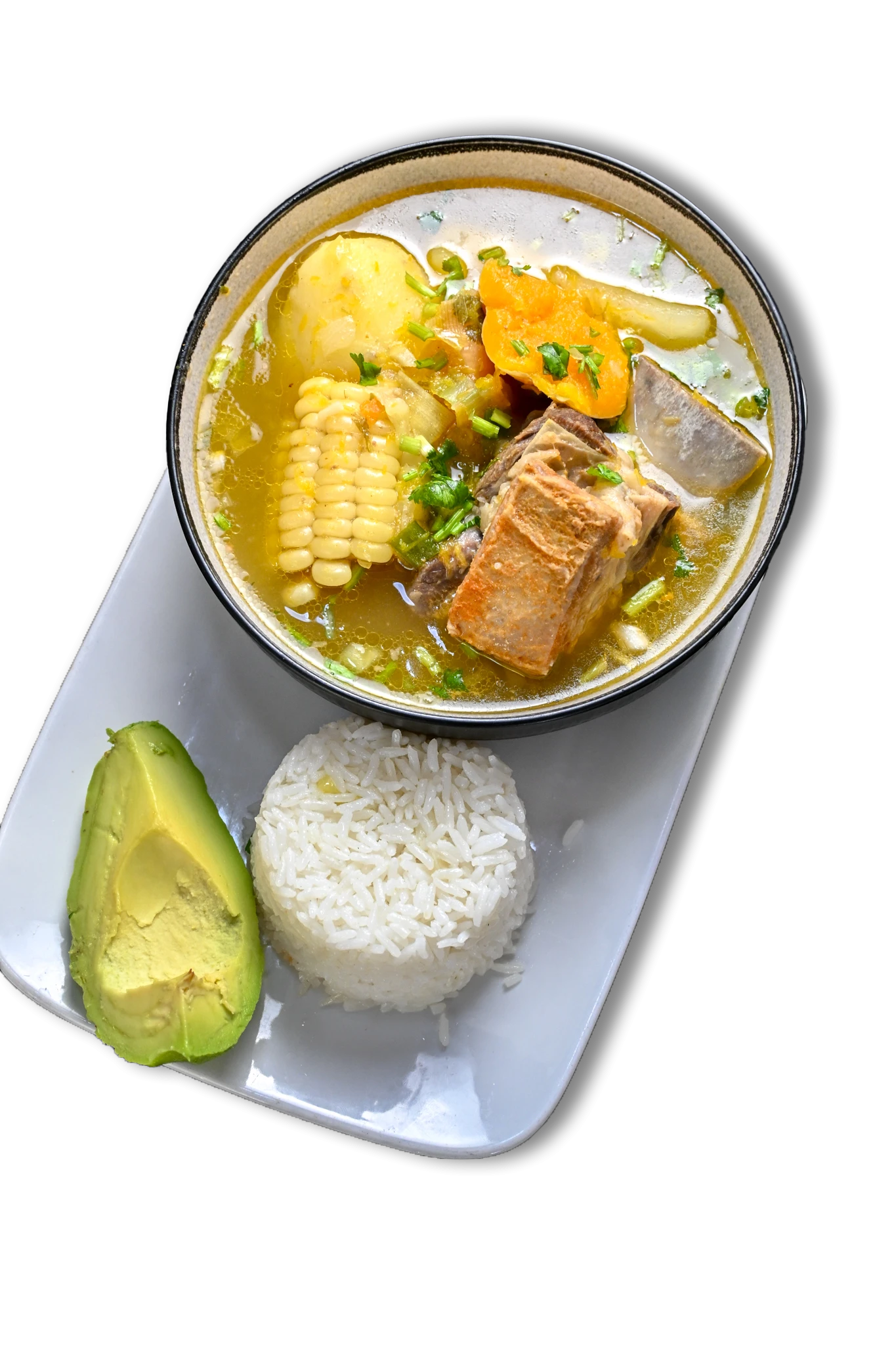 SANCOCHO WITH RICE