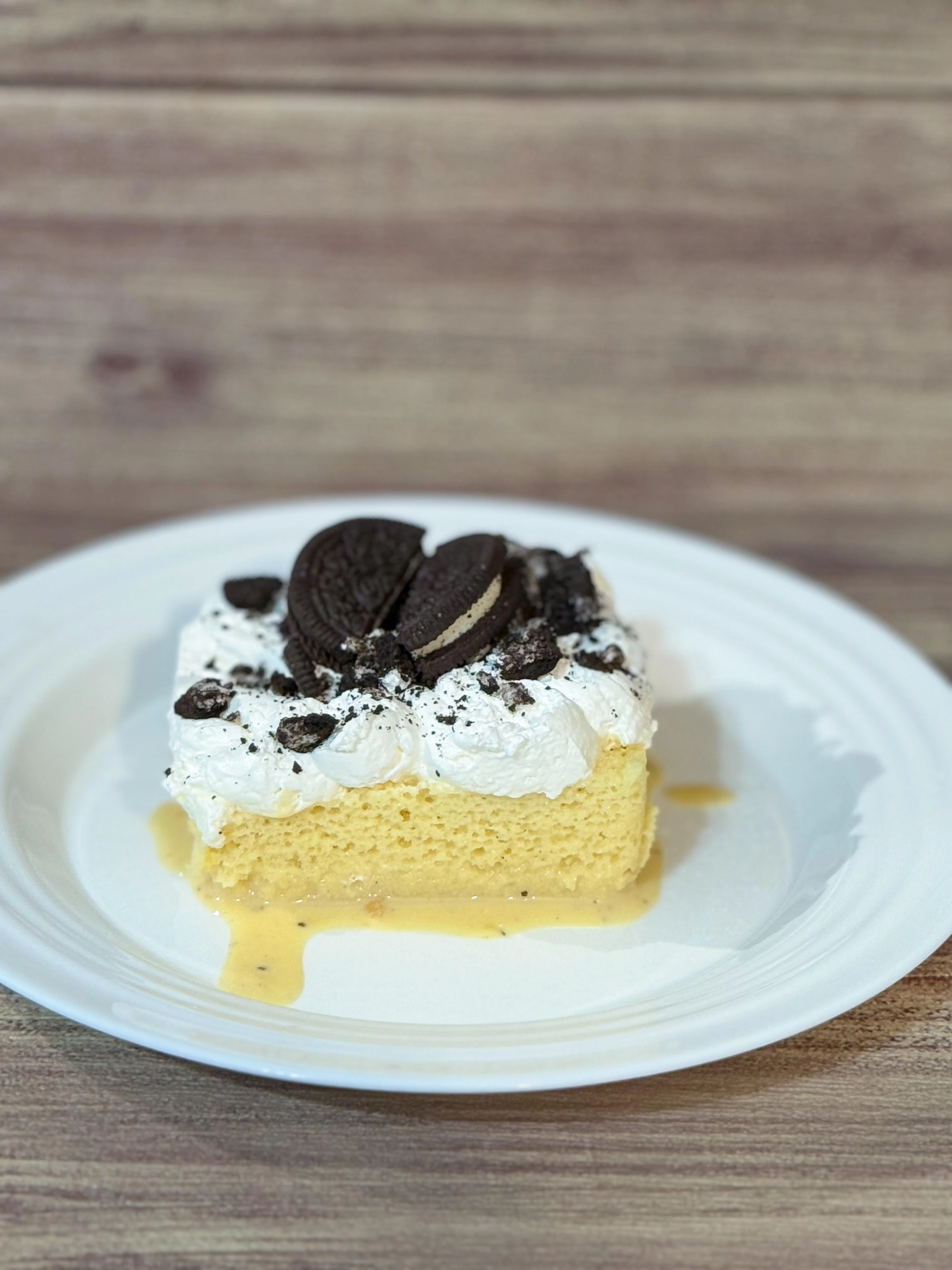 Postres Tres Leches de Oreo